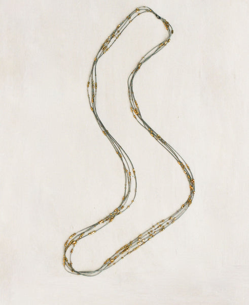 Glistening Four Strand Necklace